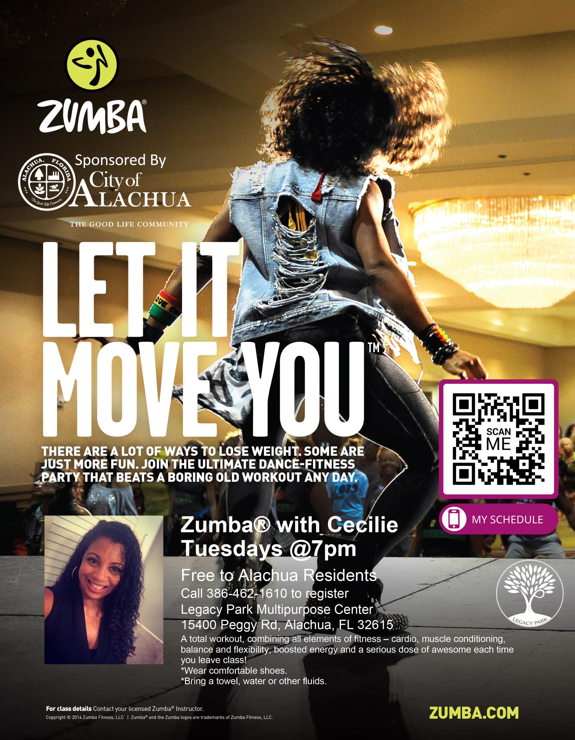 zumba flyer